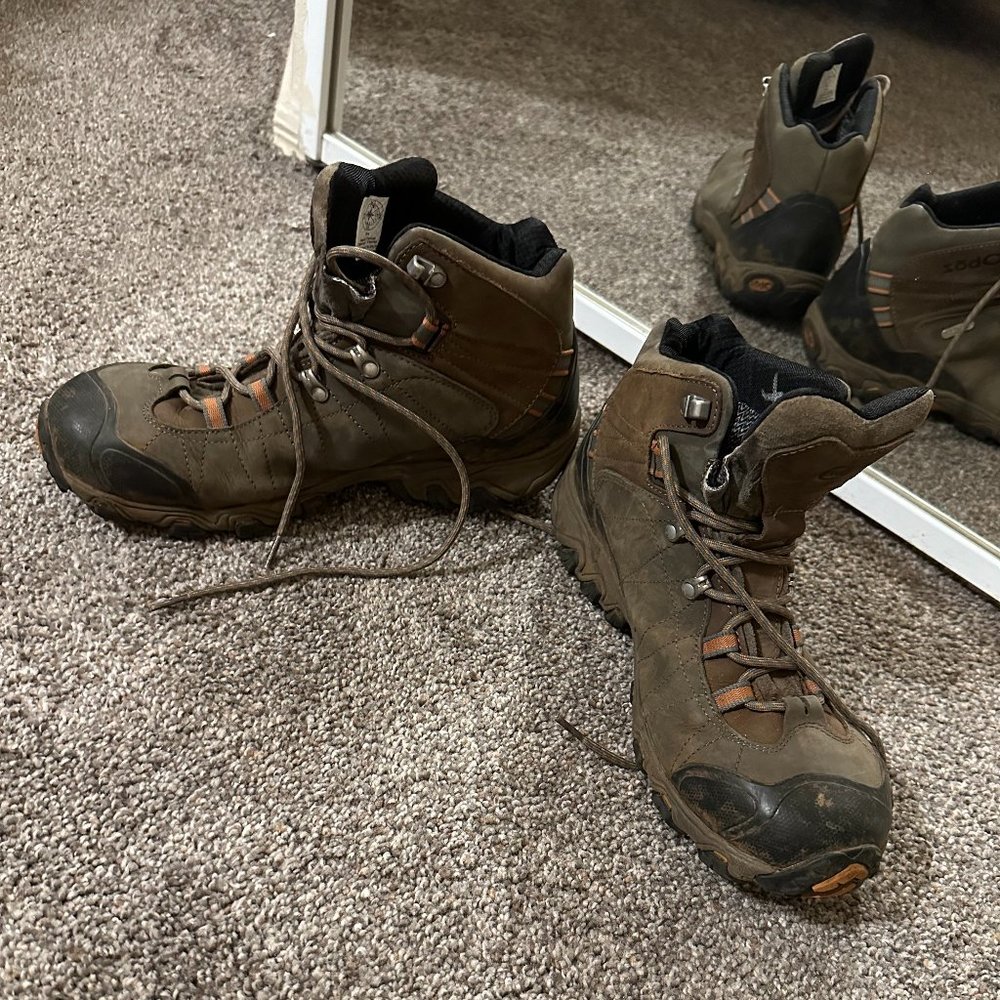 Oboz Bridger Mid B-dry Waterproof Hiking Boots US Size 11 W